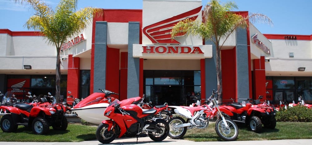 Moto Honda em destaque